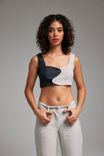 Load image into Gallery viewer, The Reversible Top ( Sesame X Midnight Blue)