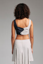 Load image into Gallery viewer, The Reversible Top ( Sesame X Midnight Blue)