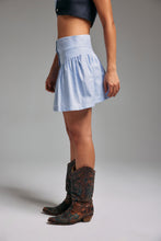 Load image into Gallery viewer, The Sky Blue Mini Skirt