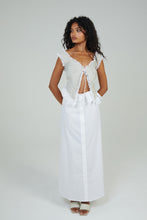 Load image into Gallery viewer, The Corset Linen Top