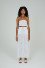 Load image into Gallery viewer, The Eyelet Cotton Skirt