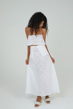 Load image into Gallery viewer, The Eyelet Cotton Skirt
