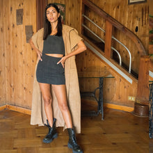 Load image into Gallery viewer, El Gris Wool Skirt