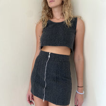 Load image into Gallery viewer, El Gris Wool Skirt
