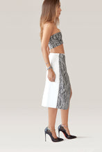 Load image into Gallery viewer, The Zebra Wrap Mini Skirt
