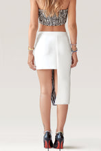 Load image into Gallery viewer, The Zebra Wrap Mini Skirt