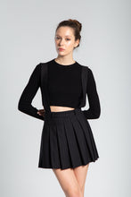 Load image into Gallery viewer, Pleated Skirt in Black