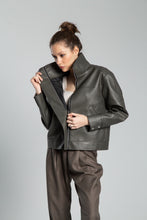 Load image into Gallery viewer, The Cumin Spice Leather Jacket