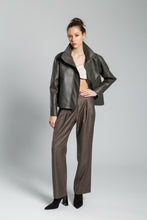 Load image into Gallery viewer, The Cumin Spice Leather Jacket