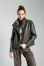 Load image into Gallery viewer, The Cumin Spice Leather Jacket