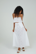 Load image into Gallery viewer, The Eyelet Cotton Skirt
