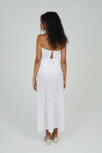 Load image into Gallery viewer, The Eyelet Cotton Skirt
