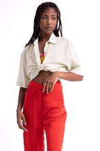Load image into Gallery viewer, The Lime Linen Shirt (G-neutral)
