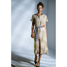 Load image into Gallery viewer, The Throw ON&amp;GO Dress In Linen
