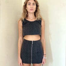 Load image into Gallery viewer, El Gris Wool Skirt

