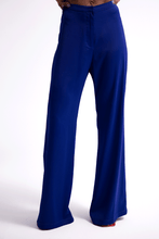 Load image into Gallery viewer, The Blue Satin Pants
