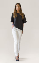 Load image into Gallery viewer, The French Crépe Tee In Black
