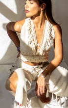 Load image into Gallery viewer, The Linen Side Slits Summer Pants
