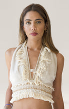 Load image into Gallery viewer, The Linen Halter Top
