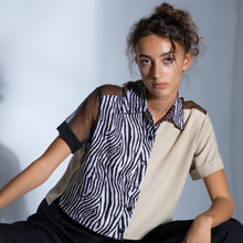 Load image into Gallery viewer, The Patchwork Blouse
