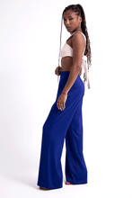 Load image into Gallery viewer, The Blue Satin Pants
