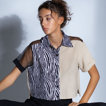 Load image into Gallery viewer, The Patchwork Blouse
