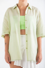 Load image into Gallery viewer, The Lime Linen Shirt (G-neutral)
