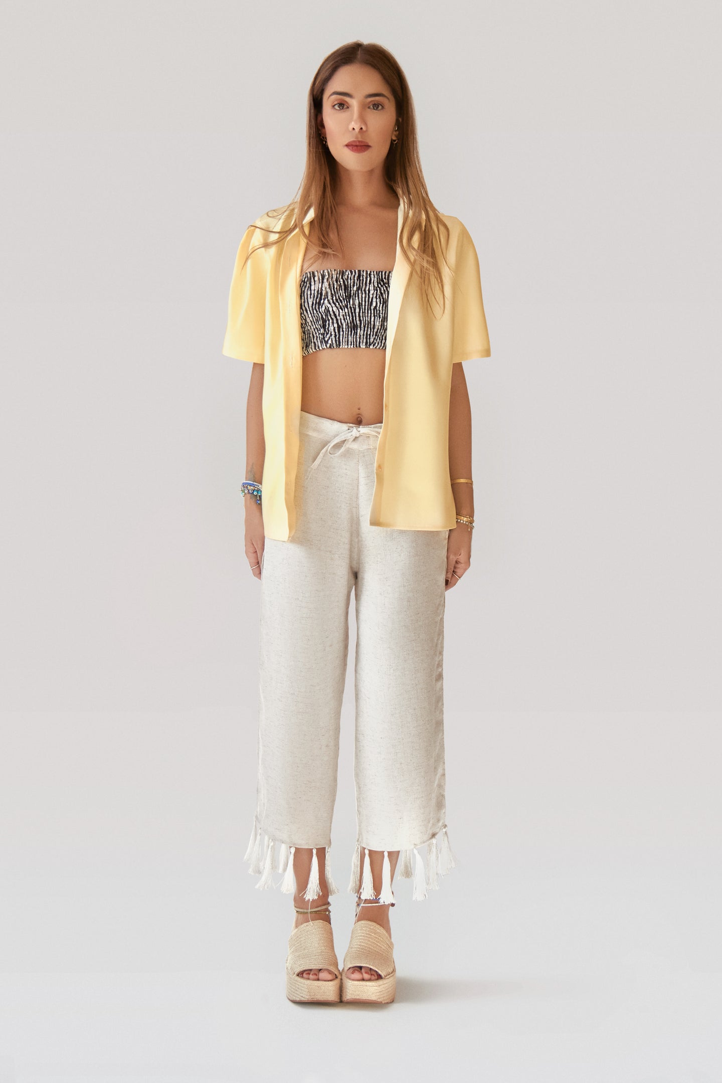 The Vintage Cut Shirt In Yellow