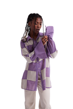 Load image into Gallery viewer, The Purple Linen Shirt (G-neutral)
