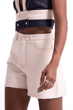 Load image into Gallery viewer, The High Waisted Denim Shorts
