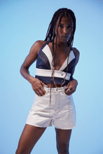 Load image into Gallery viewer, The High Waisted Denim Shorts

